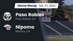 Recap: Paso Robles  vs. Nipomo  2022