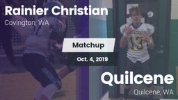 Matchup: Rainier Christian vs. Quilcene  2019