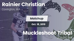 Matchup: Rainier Christian vs. Muckleshoot Tribal  2019