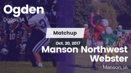 Matchup: Ogden vs. Manson Northwest Webster  2017