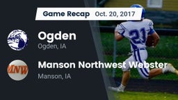 Recap: Ogden  vs. Manson Northwest Webster  2017