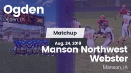 Matchup: Ogden vs. Manson Northwest Webster  2018