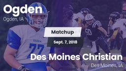 Matchup: Ogden vs. Des Moines Christian  2018