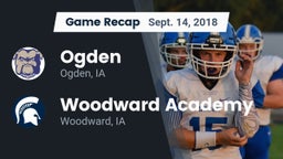 Recap: Ogden  vs. Woodward Academy 2018