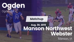 Matchup: Ogden vs. Manson Northwest Webster  2019
