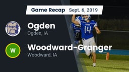 Recap: Ogden  vs. Woodward-Granger  2019