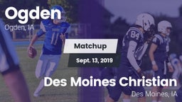 Matchup: Ogden vs. Des Moines Christian  2019