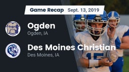 Recap: Ogden  vs. Des Moines Christian  2019