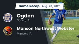 Recap: Ogden  vs. Manson Northwest Webster  2020
