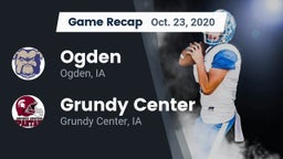 Recap: Ogden  vs. Grundy Center  2020