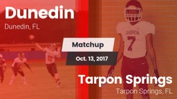 Matchup: Dunedin vs. Tarpon Springs  2017
