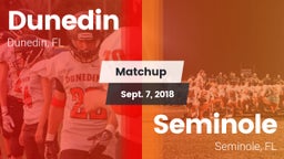 Matchup: Dunedin vs. Seminole  2018