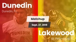 Matchup: Dunedin vs. Lakewood  2018