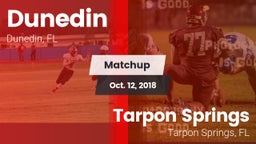 Matchup: Dunedin vs. Tarpon Springs  2018