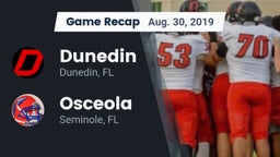 Recap: Dunedin  vs. Osceola  2019