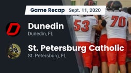 Recap: Dunedin  vs. St. Petersburg Catholic  2020