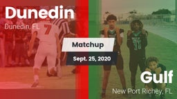 Matchup: Dunedin vs. Gulf  2020