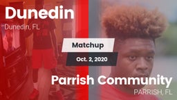 Matchup: Dunedin vs. Parrish Community  2020
