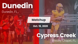 Matchup: Dunedin vs. Cypress Creek  2020