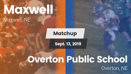 Matchup: Maxwell vs. Overton Public School 2019