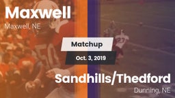 Matchup: Maxwell vs. Sandhills/Thedford 2019