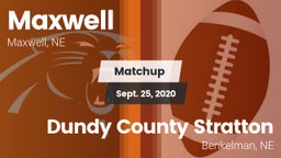 Matchup: Maxwell vs. Dundy County Stratton  2020