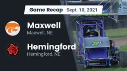 Recap: Maxwell  vs. Hemingford  2021