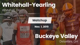 Matchup: Whitehall-Yearling vs. Buckeye Valley  2019