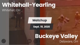Matchup: Whitehall-Yearling vs. Buckeye Valley  2020