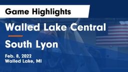 Walled Lake Central  vs South Lyon  Game Highlights - Feb. 8, 2022