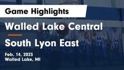 Walled Lake Central  vs South Lyon East  Game Highlights - Feb. 14, 2023