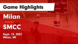 Milan  vs SMCC Game Highlights - Sept. 19, 2022