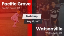 Matchup: Pacific Grove vs. Watsonville  2017