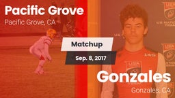Matchup: Pacific Grove vs. Gonzales  2017