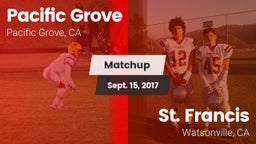 Matchup: Pacific Grove vs. St. Francis  2017