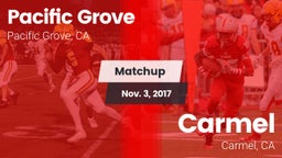 Matchup: Pacific Grove vs. Carmel  2017