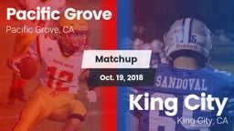 Matchup: Pacific Grove vs. King City  2018