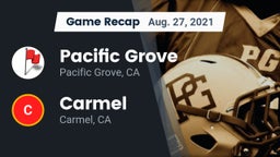 Recap: Pacific Grove  vs. Carmel  2021