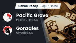 Recap: Pacific Grove  vs. Gonzales  2023