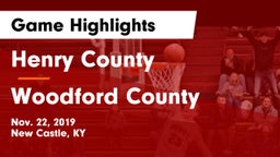 Henry County  vs Woodford County  Game Highlights - Nov. 22, 2019
