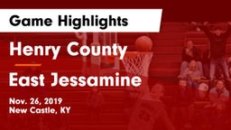 Henry County  vs East Jessamine  Game Highlights - Nov. 26, 2019