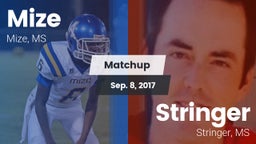 Matchup: Mize vs. Stringer  2017