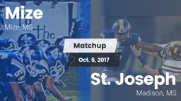 Matchup: Mize vs. St. Joseph 2017