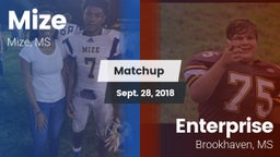 Matchup: Mize vs. Enterprise  2018