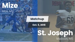 Matchup: Mize vs. St. Joseph 2018