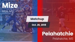 Matchup: Mize vs. Pelahatchie  2018