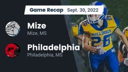 Recap: Mize  vs. Philadelphia  2022