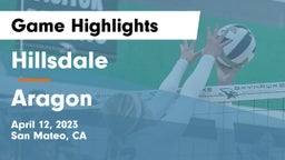 Hillsdale  vs Aragon Game Highlights - April 12, 2023