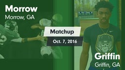 Matchup: Morrow vs. Griffin  2016