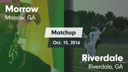 Matchup: Morrow vs. Riverdale  2016